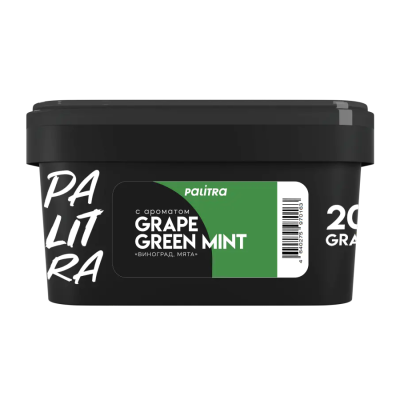 изображение товара Табак Palitra - Grape Green Mint (Виноград Мята) 200г