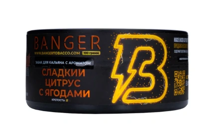 изображение товара Табак Banger Sweet dreams (Сладкий цитрус с ягодами) 100г