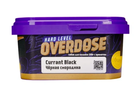 изображение товара Табак Overdose Currant Black (Черная смородина) 200г
