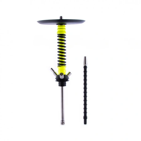 изображение товара Кальян MAMAY CUSTOMS Coilovers MINI жёлтый-чёрный (без колбы) гр. космос