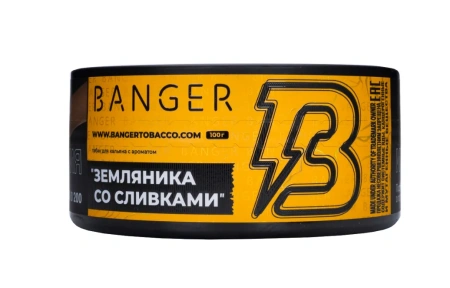 изображение товара Табак Banger Saint-Tropez (Земляника со сливками) 100г