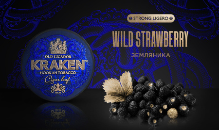 изображение товара Табак Kraken - Strong Ligero Земляника 30г