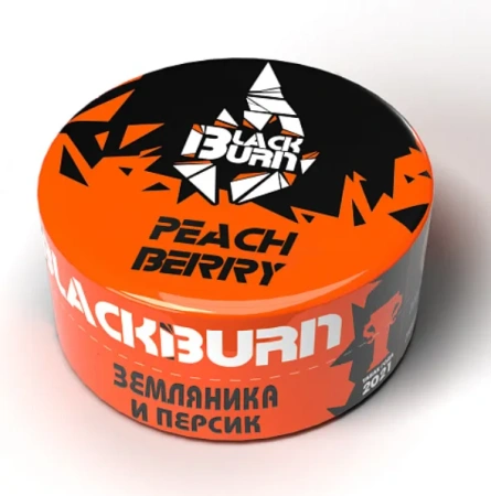 изображение товара Табак Black Burn - Peach Berry (Земляника и персик) - 25г