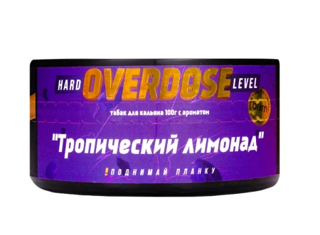 изображение товара Табак Overdose Fig Lemonade (Тропический лимонад) 100г