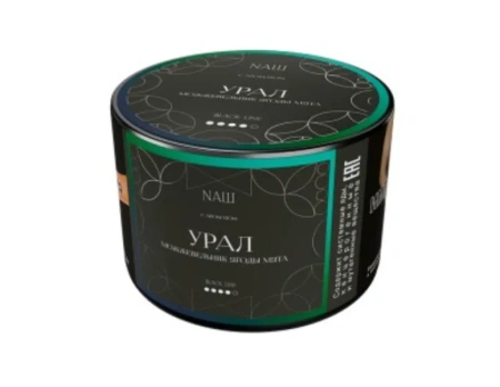 изображение товара Табак NAШ (НАШ) Black Урал 40г