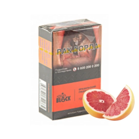 изображение товара Табак для кальяна Adalya Black Paradiso (Бразильский грейпфрут), 20гр