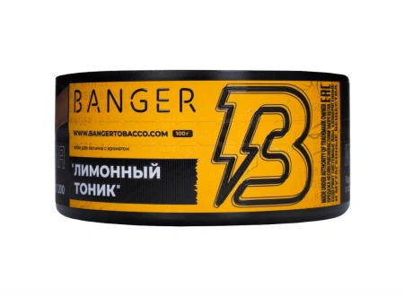 изображение товара Табак Banger Lemon Tonic (Лимонный тоник) 100г