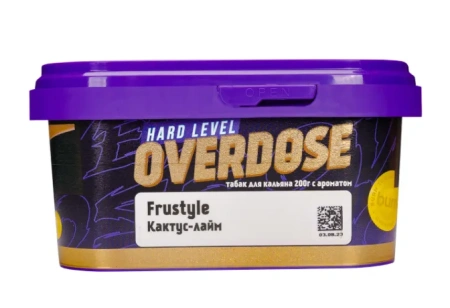 изображение товара Табак Overdose Frustyle (Кактус-лайм) 200г