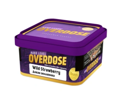 изображение товара Табак Overdose Wild Strawberry (дикая земляника) 200 г