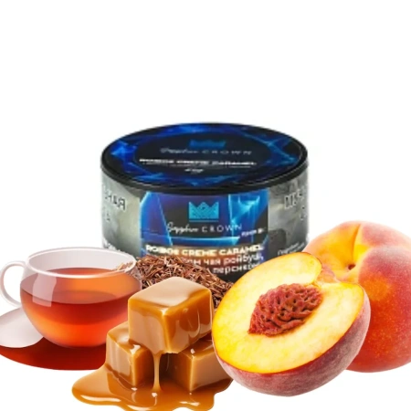 изображение товара Табак Sapphire Crown Roibos Creme Caramel (Чай ройбуш карамель и персик) 25гр