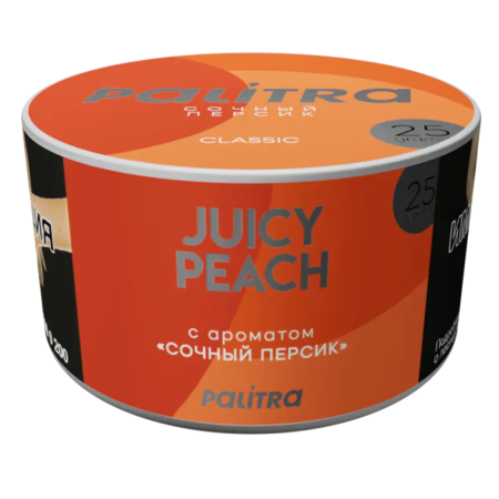 изображение товара Табак Palitra - Juicy Peach (Сочный Персик) 25г