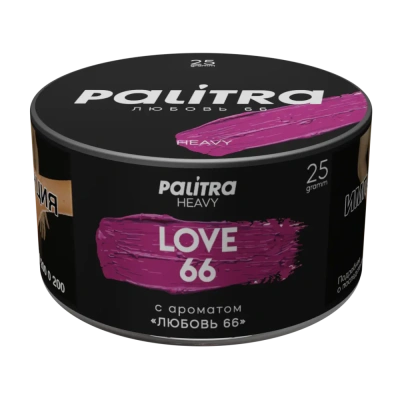 изображение товара Табак Palitra Heavy - Love 66 (Любовь 66) 25г