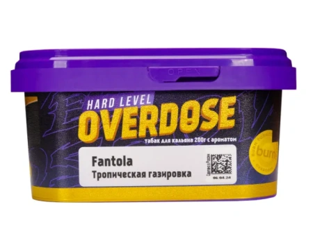 изображение товара Табак Overdose Fantola (Тропическая газировка) 200г