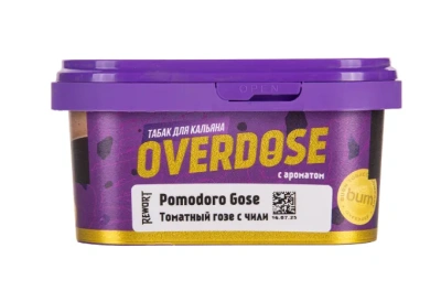 изображение товара Табак Overdose Pomodoro Gose (томатный гозе с чили) 200 г