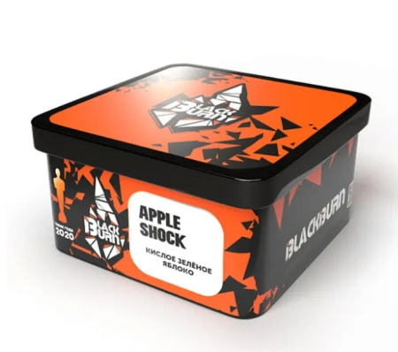изображение товара Табак Black Burn - Apple Shock (Кислое яблоко) - 200г