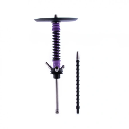 изображение товара Кальян MAMAY CUSTOMS Coilovers MINI сиренево-чёрный (без колбы) гр. bus
