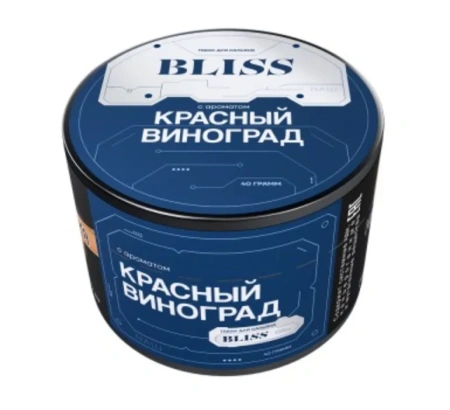 изображение товара Табак Bliss Красный Виноград 40г
