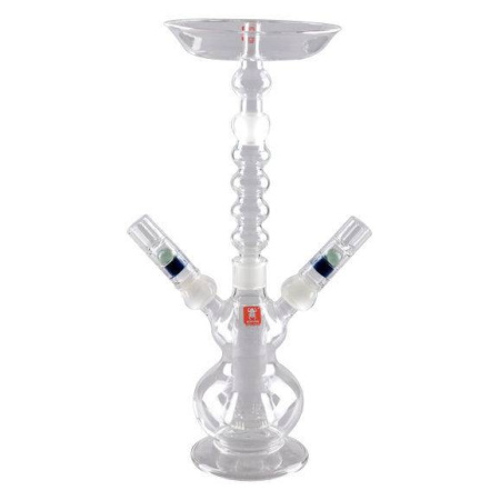 изображение товара Кальян KAYA Kalabash (4 bubbles clear) 61 см