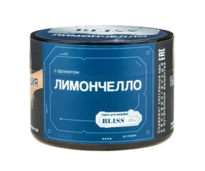 изображение товара Табак Bliss Лимончелло 40 г