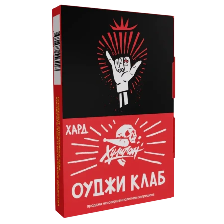 изображение товара Табак Хулиган Hard - Оуджи Клаб (Клубника Ревень) 25г