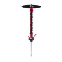 изображение товара Кальян MAMAY CUSTOMS Coilovers красный лак-чёрный (без колбы)
