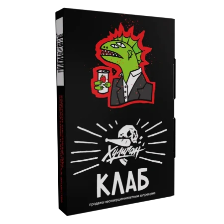 изображение товара Табак Хулиган Classic - Клаб (Клубничная газировка) 25г