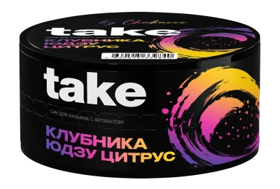 изображение товара Табак Take - Strawberry Yuzu Citrus (Клубника Юдзу Цитрус) 25г