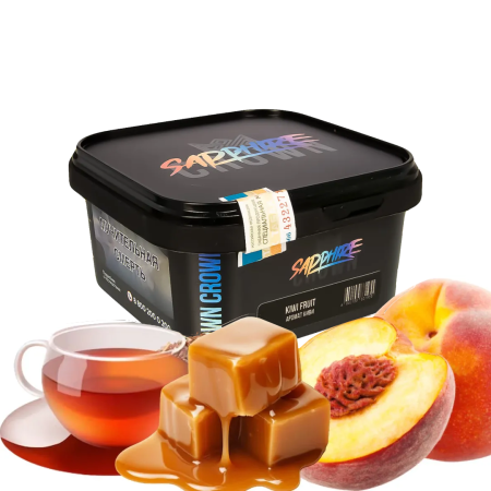 изображение товара Табак Sapphire Crown Roibos Creme Caramel (Аромат ройбуша карамели и персика) 200гр