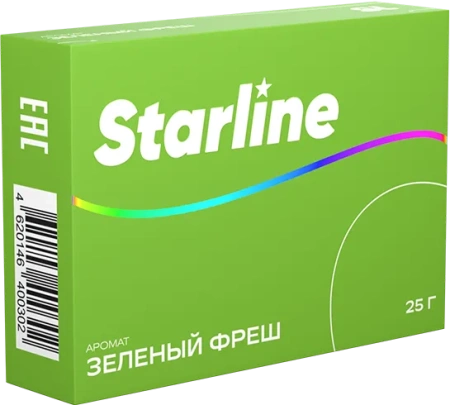 изображение товара Табак для кальяна Starline "Старлайн" (Зеленый фреш), 25 г
