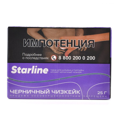 изображение товара Табак Starline (Старлайн) Черничный чизкейк 25 г