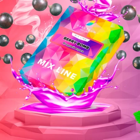 изображение товара Табак Spectrum Mix Line - Berry Bomb (Ягодный взрыв) - 40 г