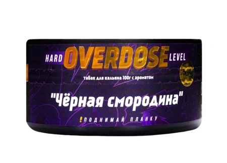 изображение товара Табак Overdose Currant Black (Черная смородина) 100г