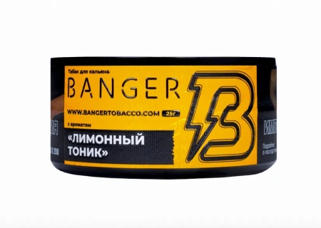 изображение товара Табак Banger Lemon Tonic (Лимонный тоник) 25г