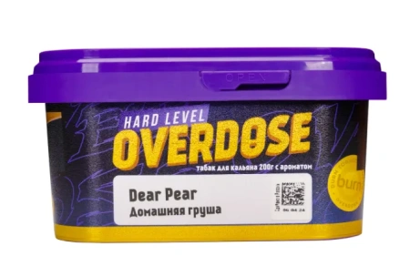 изображение товара Табак Overdose Dear Pear (Домашняя груша) 200г