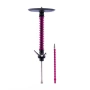 изображение товара Кальян MAMAY CUSTOMS Coilovers чёрно-розовый лак (без колбы)