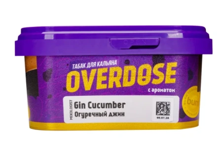 изображение товара Табак Overdose Gin Cucumber (Огуречный джин) 200г