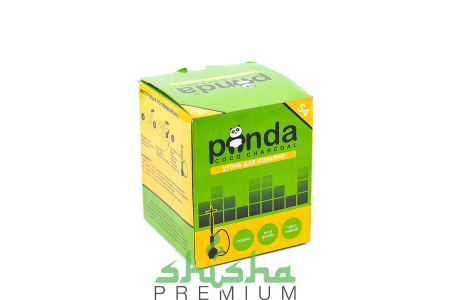 изображение товара Уголь для кальяна Panda (54 шт)