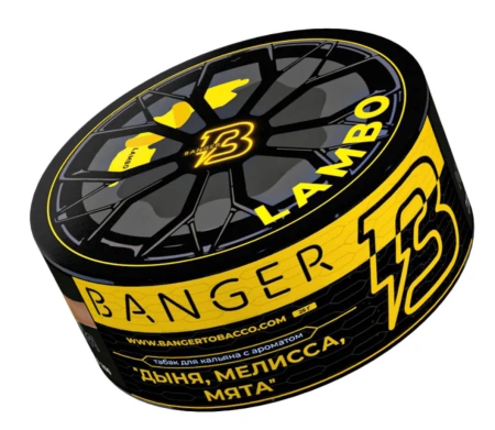 изображение товара Табак Banger Lambo (Дыня, мелисса, мята) 100г
