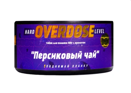 изображение товара Табак Overdose Peach Iced Tea (Персиковый чай) 100г