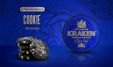 изображение товара Табак Kraken - Medium Seco Печенье 30г
