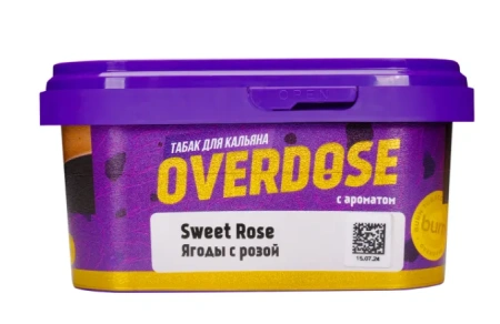 изображение товара Табак Overdose Sweet Rose (Ягоды с розой) 200г