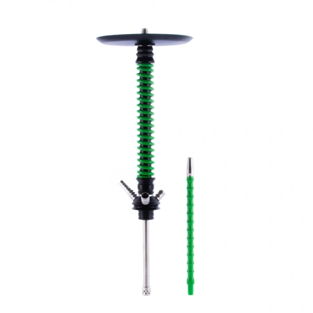 изображение товара Кальян MAMAY CUSTOMS Coilovers чёрно-зелёный (без колбы)