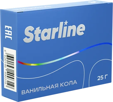 изображение товара Табак для кальяна Starline "Старлайн" (Ванильная кола), 25 г