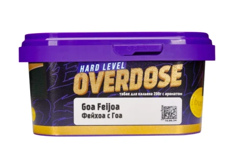 изображение товара Табак Overdose Goa Feijoa (Фейхоа с Гоа) 200г