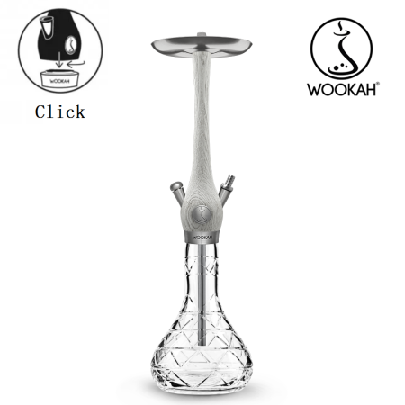 изображение товара Кальян Wookah White Nox Mastercut Terra Click (Клик)