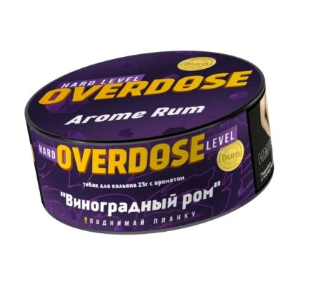 изображение товара Табак Overdose Aroma Rum (Виноградный ром) 25г