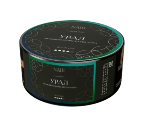 изображение товара Табак NAШ (НАШ) Black Урал 100г