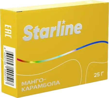 изображение товара Табак для кальяна Starline "Старлайн" (Манго-карамбола), 25 г