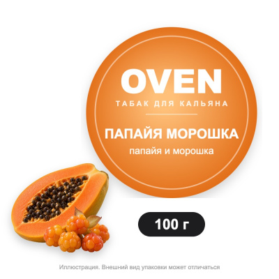изображение товара Oven 100 г Папайя Морошка