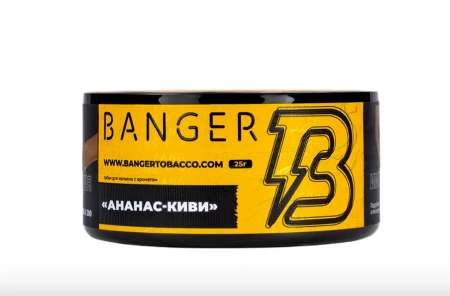 изображение товара Табак Banger Pineapple Kiwi (Ананас, киви) 25г